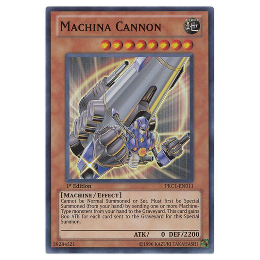 Yu-Gi-Oh! - Premium Collection Tin - Machina Cannon (Super Rare) PRC1-EN011