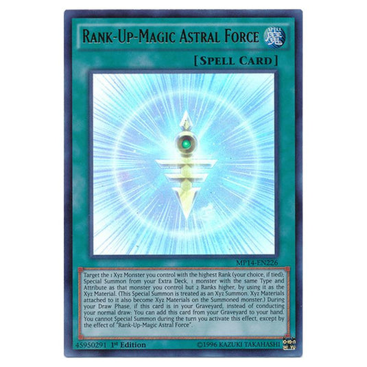 Yu-Gi-Oh! - 2014 Mega-Tin Mega Pack - Rank-Up-Magic Astral Force (Ultra Rare) MP14-EN226