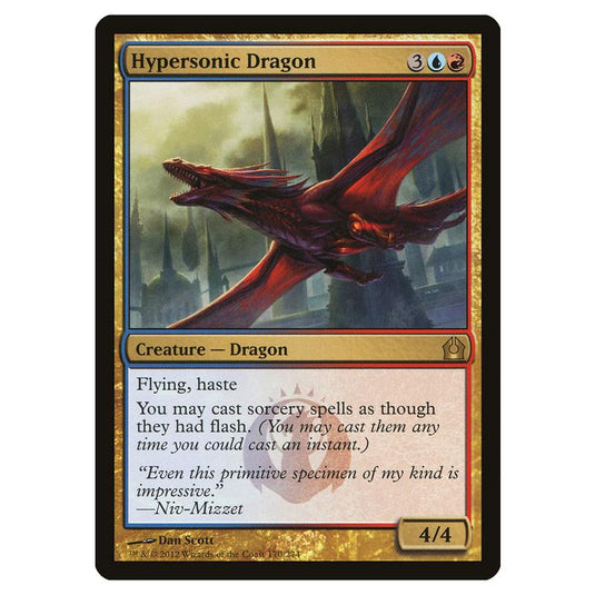 Magic The Gathering - Return To Ravnica - Hypersonic Dragon - 170/274 (Foil)