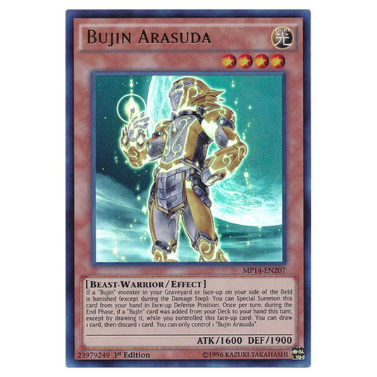 Yu-Gi-Oh! - 2014 Mega-Tin Mega Pack - Bujin Arasuda (Ultra Rare) MP14-EN207