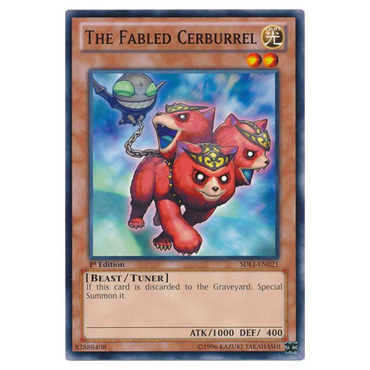Yu-Gi-Oh! - Realm of Light Structure Deck - The Fabled Cerburrel (Common) SDLI-EN021