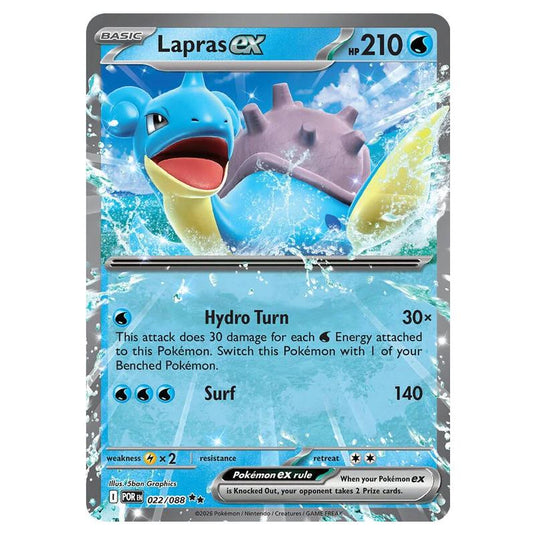 Pokemon - Mega Evolution - Perfect Order - Lapras ex