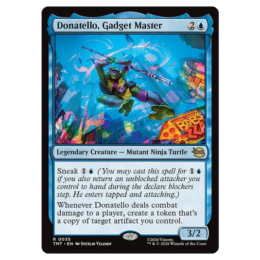 Magic The Gathering - Teenage Mutant Ninja Turtles - Donatello, Gadget Master - 0035
