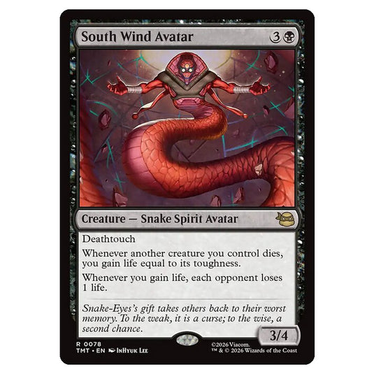 Magic The Gathering - Teenage Mutant Ninja Turtles - South Wind Avatar - 0078
