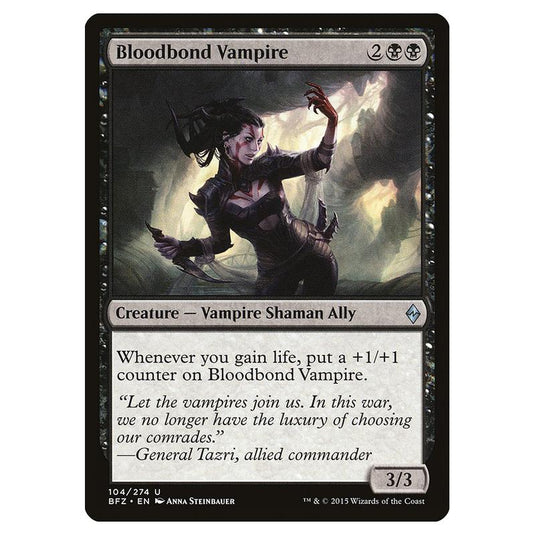 Magic The Gathering - Battle For Zendikar - Bloodbond Vampire - 104/274 (Foil)