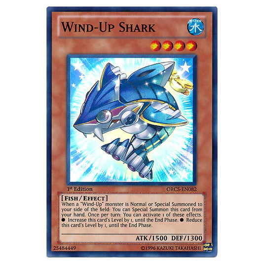 Yu-Gi-Oh! - Order of Chaos - Wind-Up Shark (Super Rare) ORCS-EN082