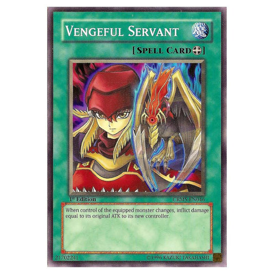 Yu-Gi-Oh! - Crimson Crisis - Vengeful Servant (Common) CRMS-EN046