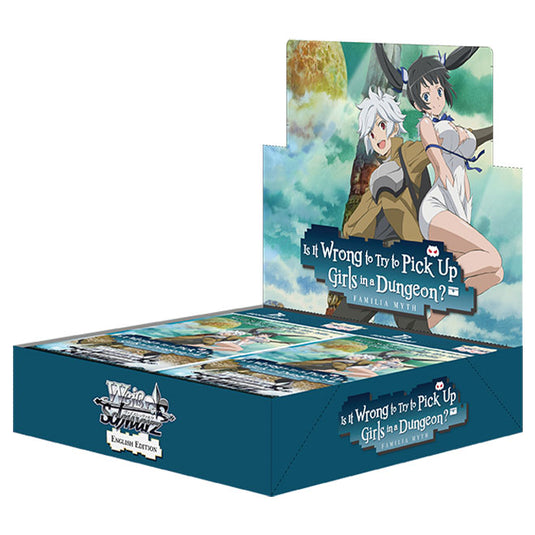 Weiss Schwarz - Is It Wrong to Try to Pick Up Girls in a Dungeon? - Booster Box (16 Packs)