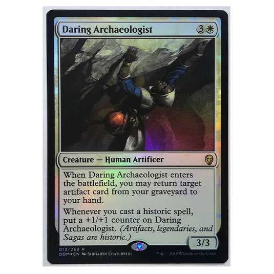 Magic The Gathering - Dominaria - Daring Archaeologist (Foil) - 13/269