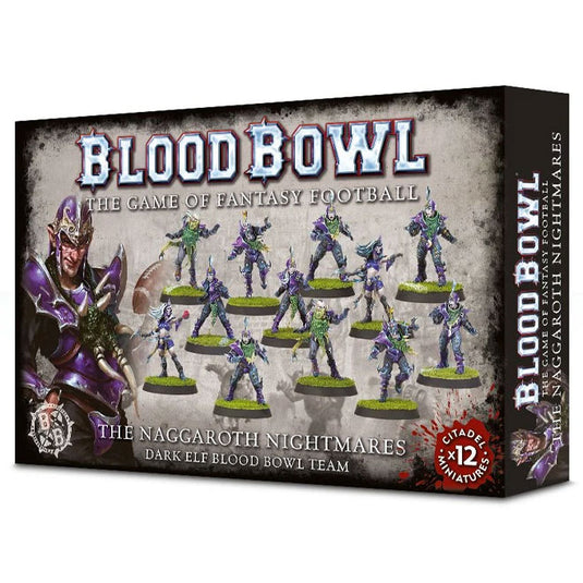 Blood bowl - Dark Elf Team - Naggaroth Nightmares