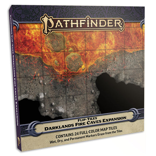 Pathfinder Flip-Tiles - Darklands Fire Caves