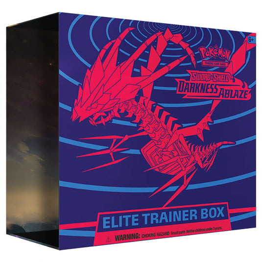 Pokemon - Sword & Shield - Darkness Ablaze - Elite Trainer Box - Outer Sleeve