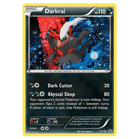 Pokemon - XY - XY Black Star Promos - Darkrai - XY194