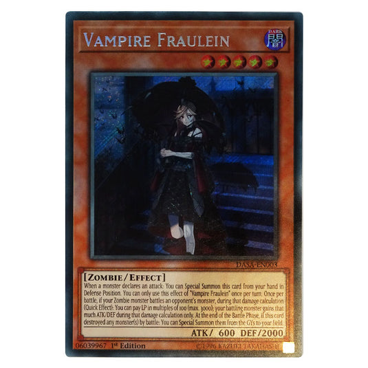 Yu-Gi-Oh! - Dark Saviors - Vampire Fraulein (Super Rare) DASA-003