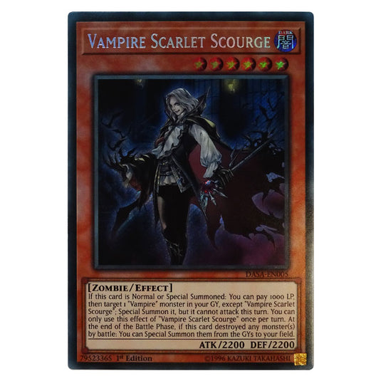 Yu-Gi-Oh! - Dark Saviors - Vampire Scarlet Scourge (Super Rare) DASA-005