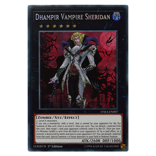 Yu-Gi-Oh! - Dark Saviors - Dhampir Vampire Sheridan (Secret Rare) DASA-007