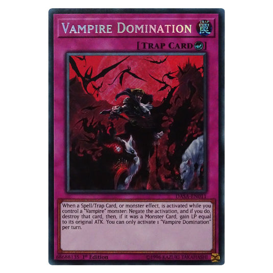 Yu-Gi-Oh! - Dark Saviors - Vampire Domination (Super Rare) DASA-011