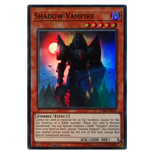 Yu-Gi-Oh! - Dark Saviors - Shadow Vampire (Super Rare) DASA-012