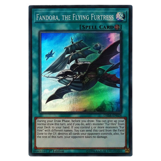 Yu-Gi-Oh! - Dark Saviors - Fandora, the Flying Furtress (Secret Rare) DASA-024
