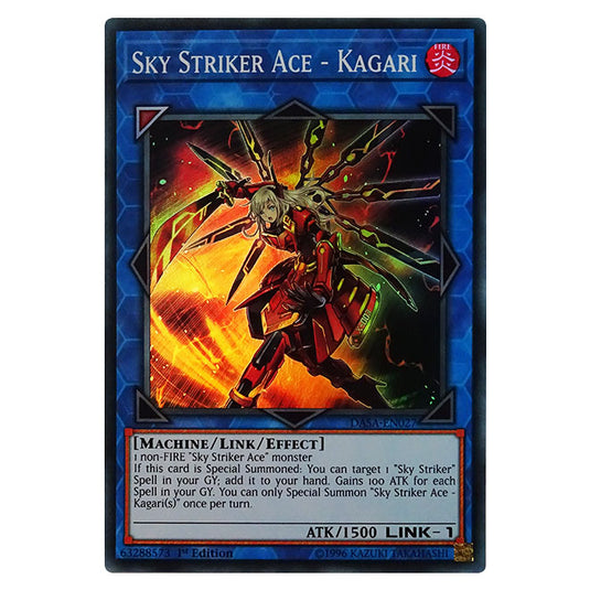 Yu-Gi-Oh! - Dark Saviors - Sky Striker Ace - Kagari (Super Rare) DASA-027