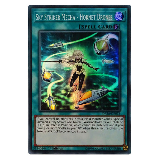 Yu-Gi-Oh! - Dark Saviors - Sky Striker Mecha - Hornet Drones (Secret R Yu-Gi-Oh! - Dark Saviors - Sky Striker Mecha - Hornet Drones (Secret R