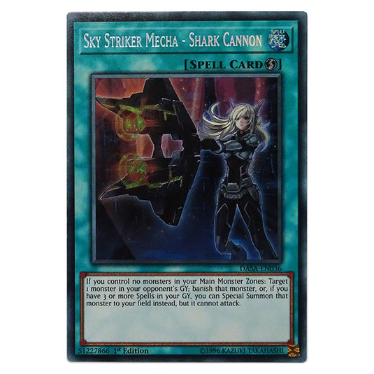 Yu-Gi-Oh! - Dark Saviors - Sky Striker Mecha - Shark Cannon (Super Rare) DASA-036