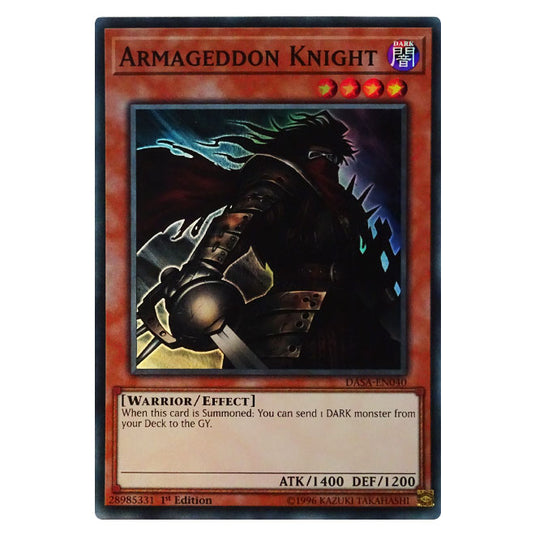 Yu-Gi-Oh! - Dark Saviors - Armageddon Knight (Super Rare) DASA-040