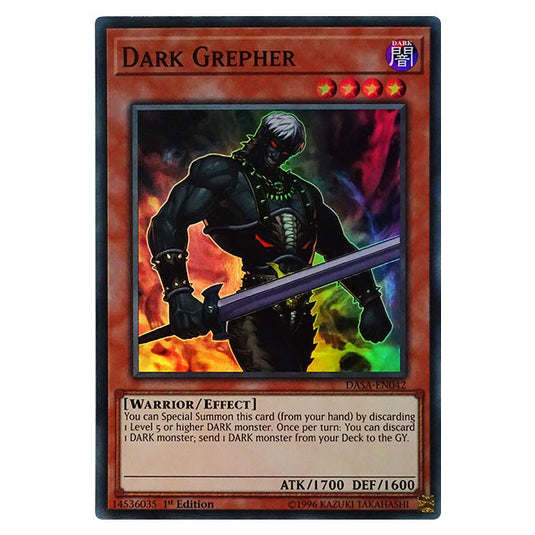 Yu-Gi-Oh! - Dark Saviors - Dark Grepher (Super Rare) DASA-042