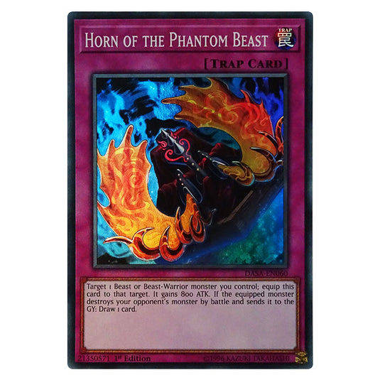 Yu-Gi-Oh! - Dark Saviors - Horn of the Phantom Beast (Super Rare) DASA-060