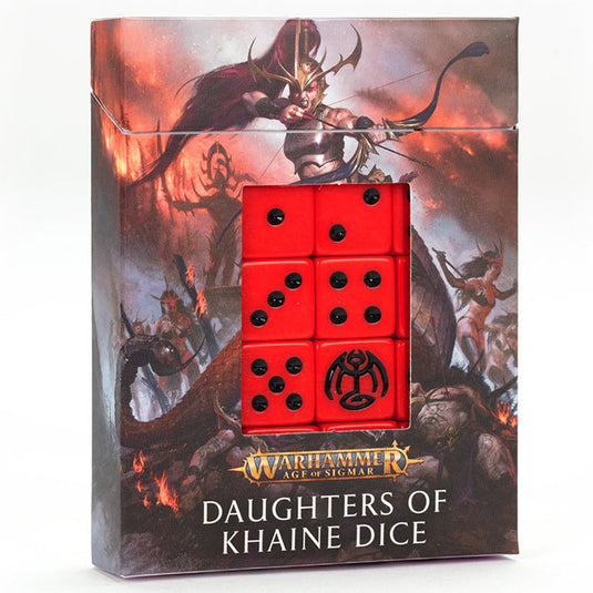 Warhammer Age of Sigmar - Daughters of Khaine - Dice Set