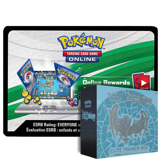 Pokemon - Dawn Wings Necrozma Elite Trainer Box - Online Code Card