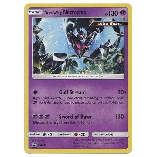 Pokemon - Sun & Moon - SM Black Star Promos - Dawn Wings Necrozma - SM123