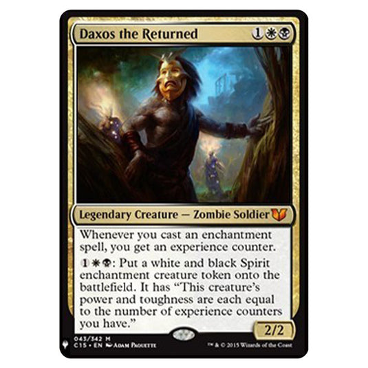 Magic The Gathering - The List - Daxos The Returned - 361/361