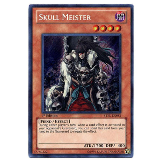 Yu-Gi-Oh! - Starstrike Blast - Skull Meister (Secret Rare) - STBL-EN081