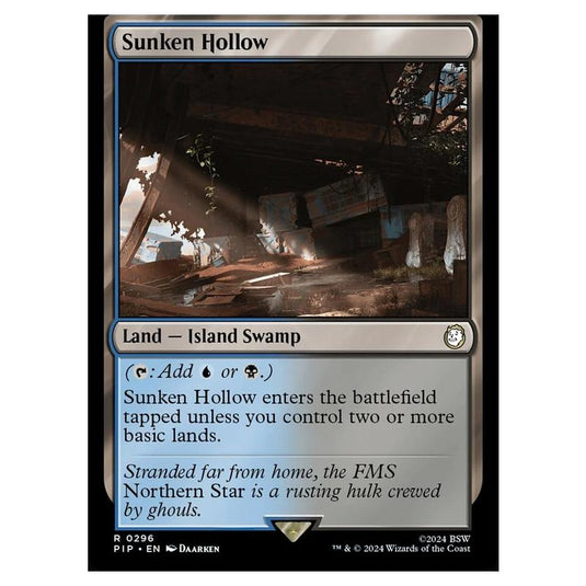 Magic The Gathering - Universes Beyond - Fallout - Sunken Hollow - 0296