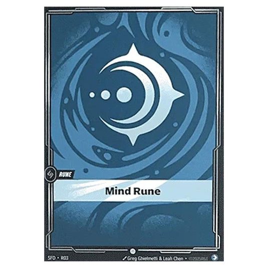 Riftbound: League of Legends TCG - Spiritforged - Mind Rune - R03/221
