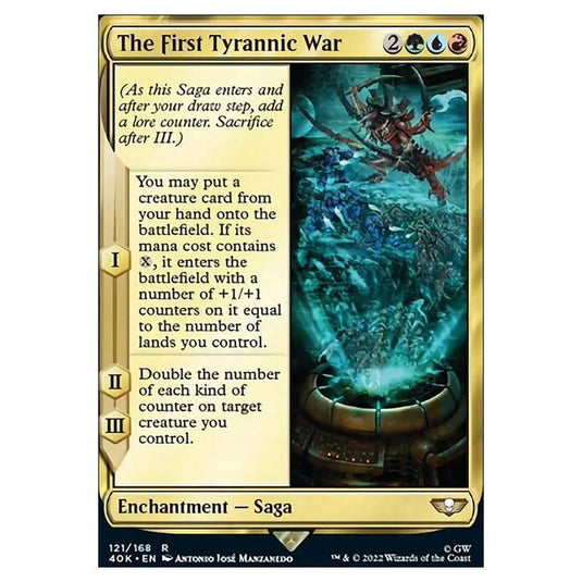 Magic The Gathering - Universes Beyond - Warhammer 40k - The First Tyrannic War - 121/168