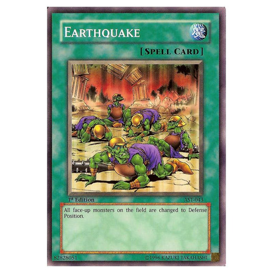 Yu-Gi-Oh! - Ancient Sanctuary - Earthquake (Common) AST-043