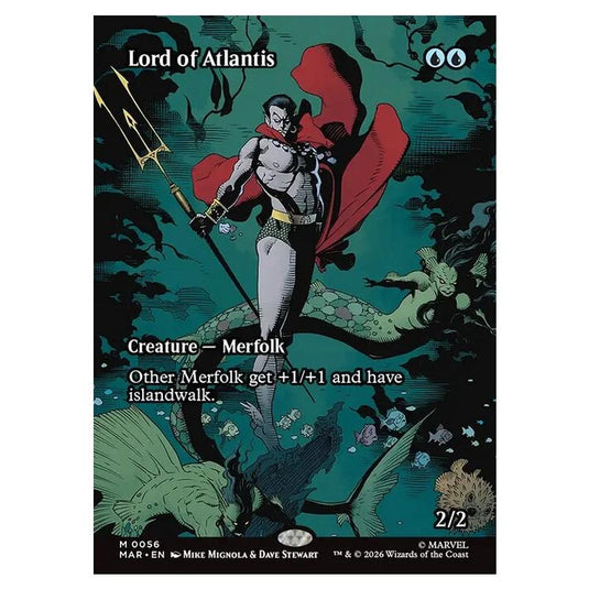 Magic The Gathering - Marvel Universe - Lord of Atlantis - 0056