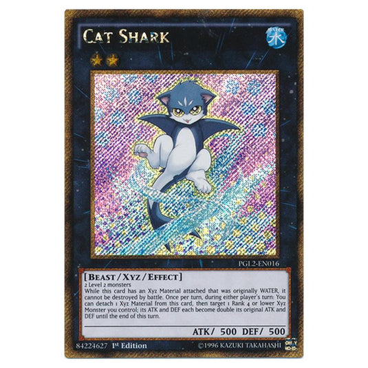 Yu-Gi-Oh! - Premium Gold - Return of the Bling - Cat Shark (Gold Secret Rare) PGL2-EN016