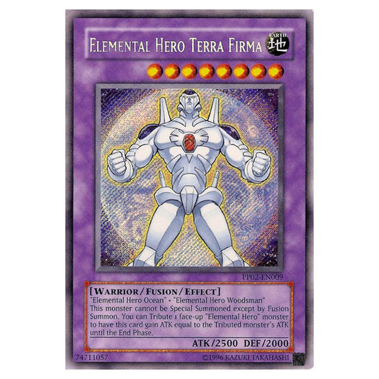 Yu-Gi-Oh! - Premium Pack 2 (TCG) - Elemental HERO Terra Firma (Secret Rare) PP02-EN009
