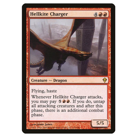 Magic The Gathering - Zendikar - Hellkite Charger - 131/249 (Foil)