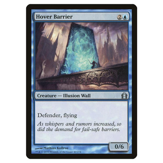 Magic The Gathering - Return To Ravnica - Hover Barrier - 40/274