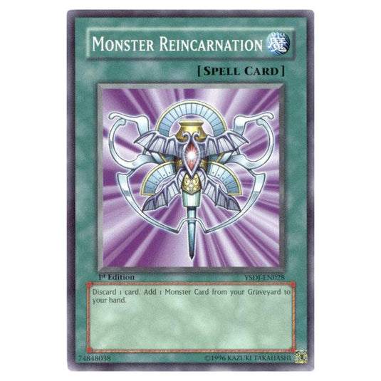 Yu-Gi-Oh! - Starter Deck - Jaden Yuki - Monster Reincarnation (Common) YSDJ-EN028
