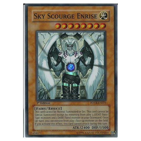 Yu-Gi-Oh! - Force of the Breaker - Sky Scourge Enrise (Super Rare) FOTB-EN021