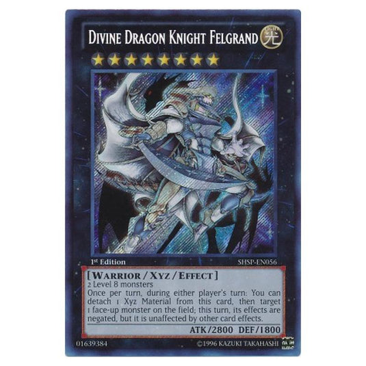 Yu-Gi-Oh! - Shadow Specters - Divine Dragon Knight Felgrand (Secret Rare) SHSP-EN056