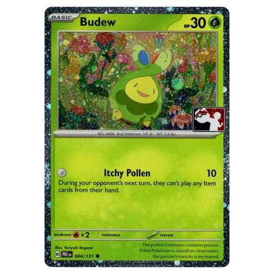 Pokemon - Play! Pokémon Prize Pack Series Seven - Budew - 004h