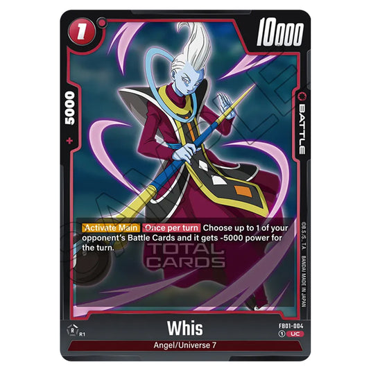 Dragon Ball Super - Fusion World - FB01 - Awakened Pulse - Whis (Uncommon) - FB01-004