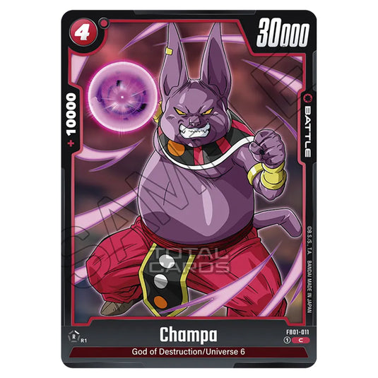 Dragon Ball Super - Fusion World - FB01 - Awakened Pulse - Champa (Common) - FB01-011