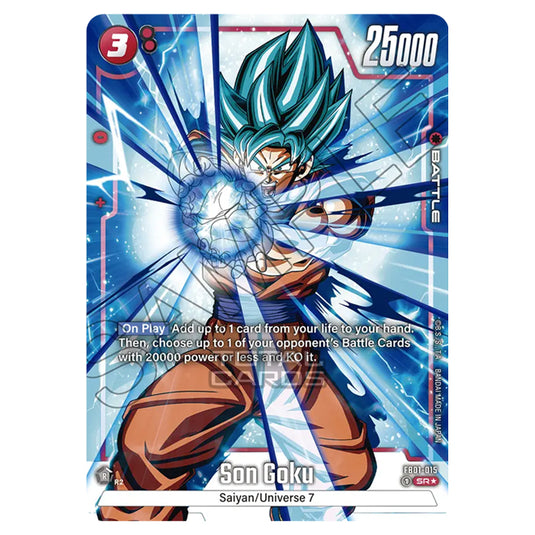 Dragon Ball Super - Fusion World - FB01 - Awakened Pulse - Son Goku (Super Rare) - FB01-015a